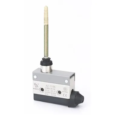 Microrupteur étanche de type tige souple à ressort